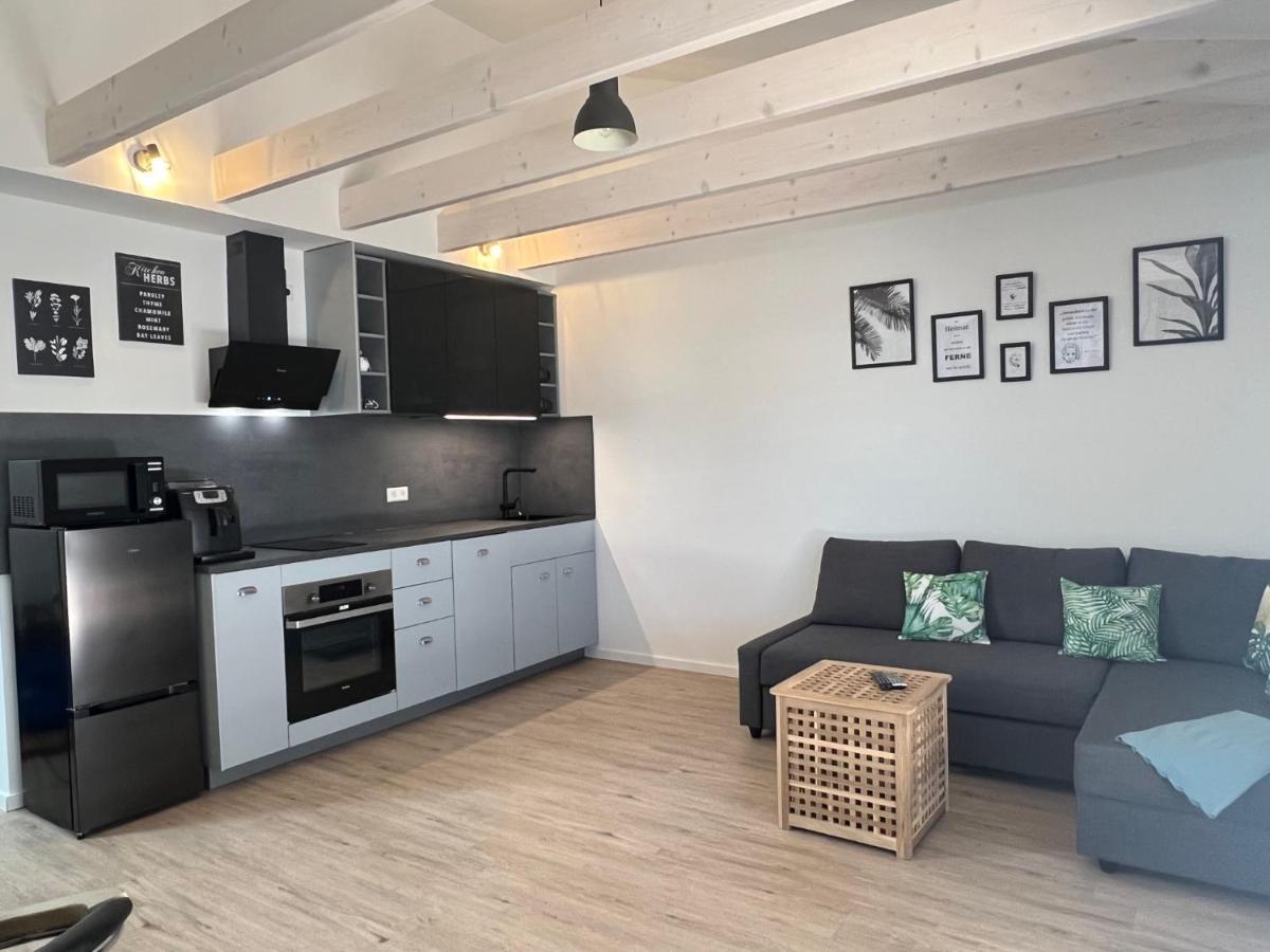 Loft Wohnung Appartement Auf 2 Etagen, Naehe Neckar Neckarwestheim Extérieur photo